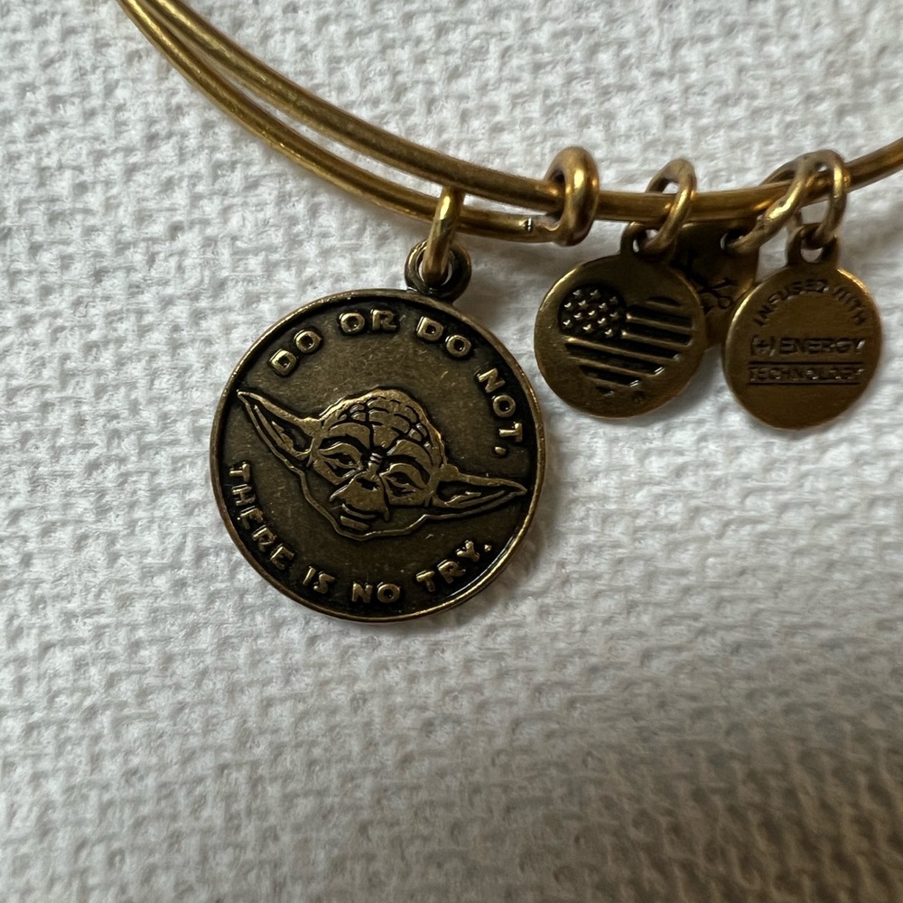 Alex and Ani Yoda Charm Bangle